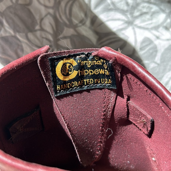 Chippewa short 7" Raynard harness boots size 6 - Picture 2 of 10